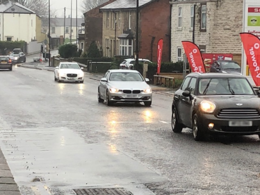 Traffic on Market Street, Tottington