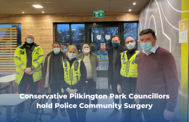 Conservative Pilkington Park Councillors hold Police Community Surgery